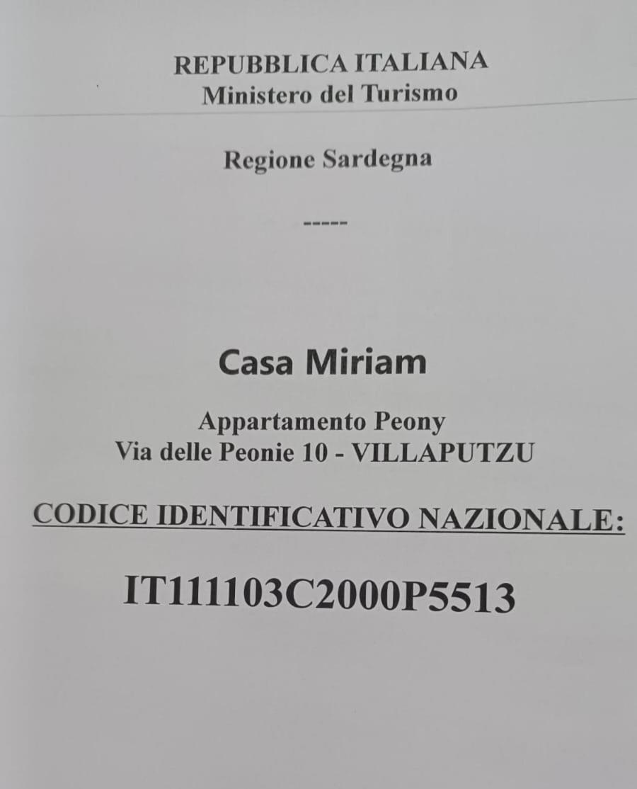 Casa Miriam - Appartamenti Vacanze Villaputzu Exteriör bild